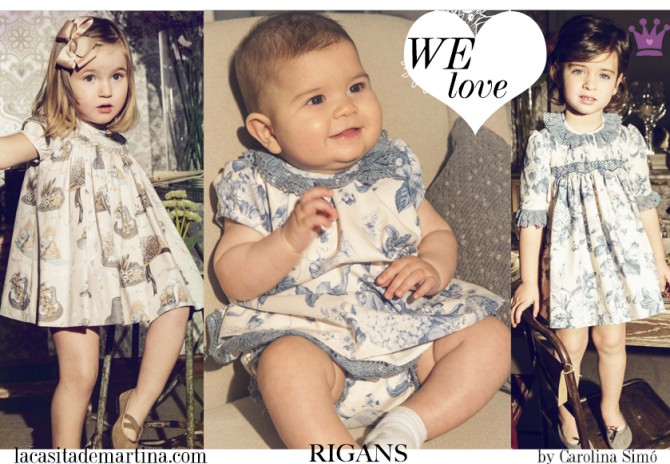 WE LOVE moda infantil N COLI RIGANS MI TRUCHITA MARGARITE Y